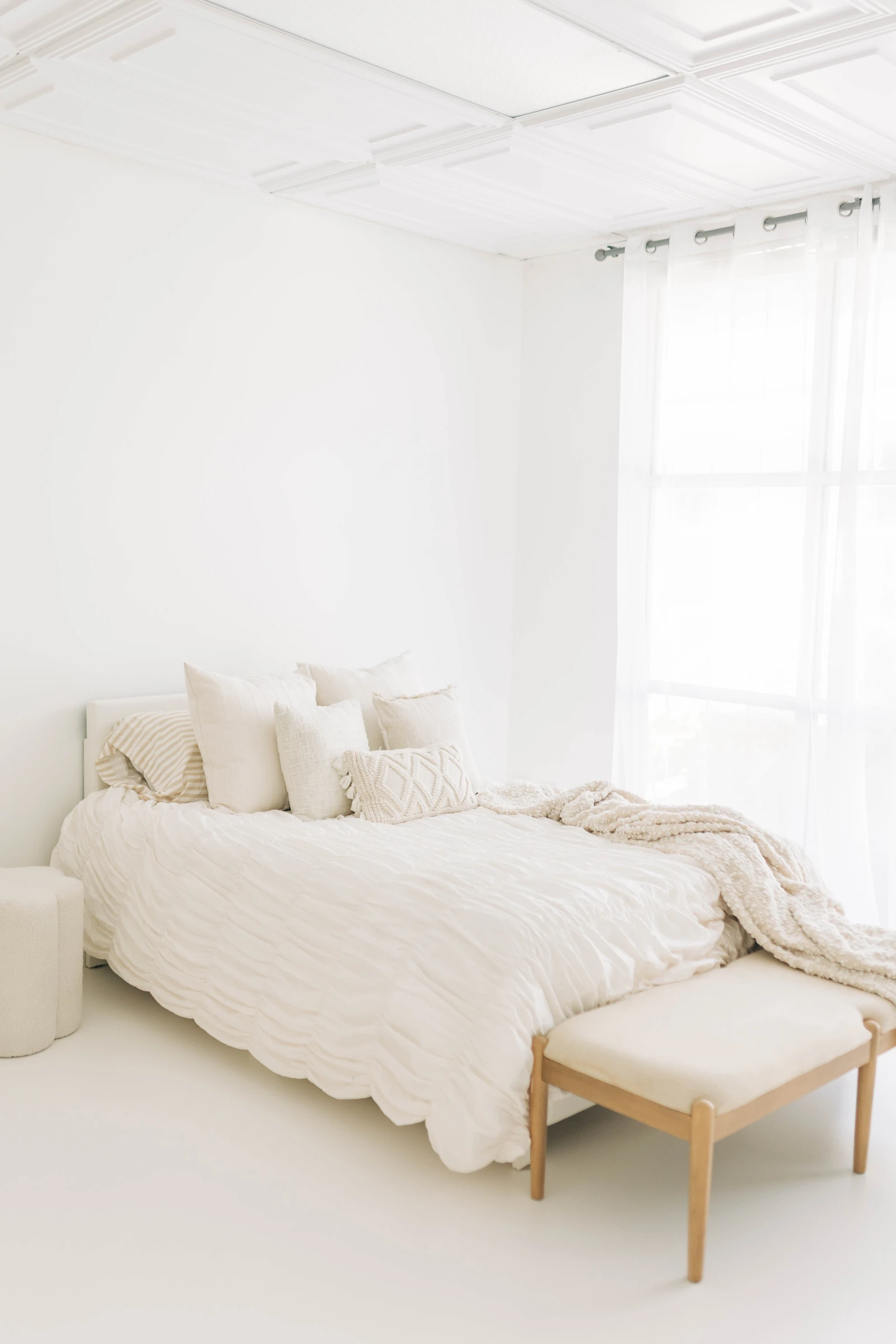 A bright natural-light photography studio room, a short drive north of Orlando